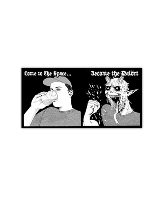 PRE SALE Become the Malört Bumper Sticker